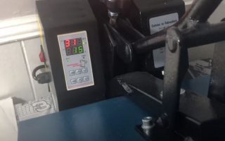 Fancierstudio heat press has digital controls