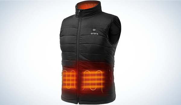 How to turn on the heated vest?