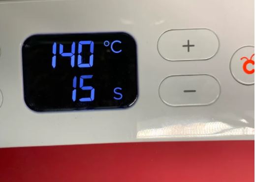 changing temperature unit on cricut easypress