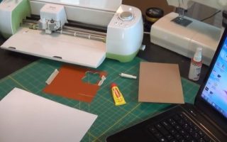 Supplies needed for making cricut rubber stamp
