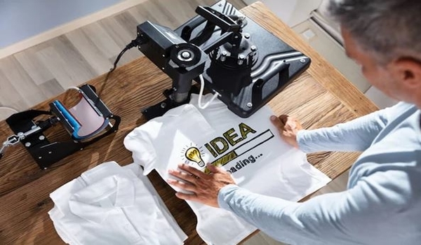 how to start a heat press t shirt business from home