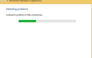 Run Windows network diagnostics