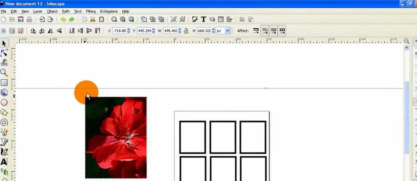 Inkscape layout